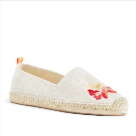 Vera Bradley Embellished Espadrilles, Dune, Cream, 8, 10 - Picture 4 of 4